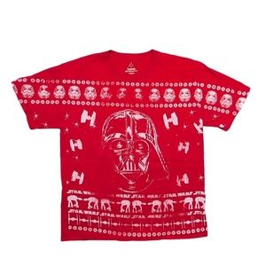 Disney Star Wars Darth Vader Merry Sithmas Ugly Sweater Design T-shirt Size M
